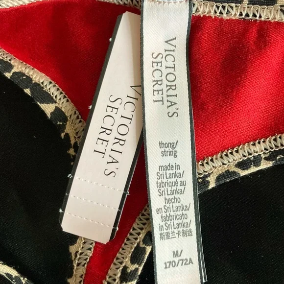 Victoria’s Secret Strappy Plaid Thong NWT - Picture 10 of 12